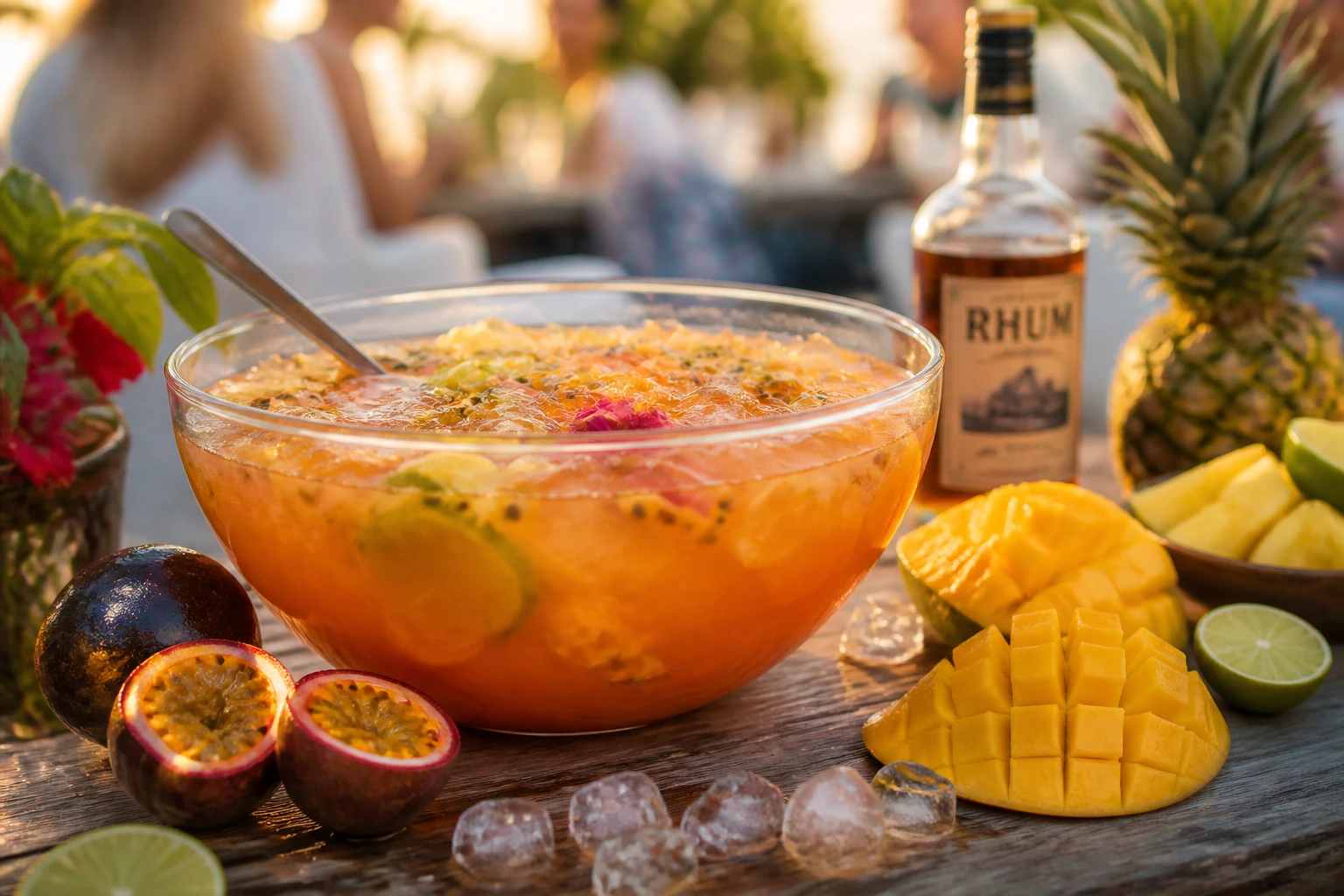 Punch pour 50 personnes : quantités, recette et courses